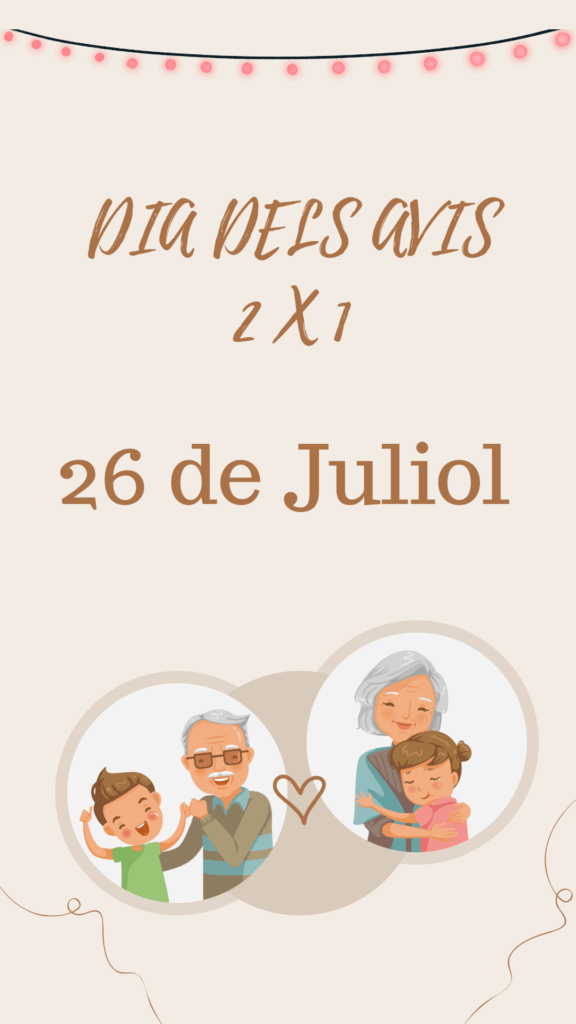 👵👴 Celebrem el Dia dels Avis al Karting l’Escala! 🏁💙
És moment de reconèixer tot el que fan els avis, i què millor que compartir una estona plena d’emoció amb els seus néts!
💥 Si véns amb el teu nét o neta, et regalem un 2x1!
Una oportunitat perfecta per gaudir plegats d’una experiència inoblidable sobre rodes! 🏎️💨